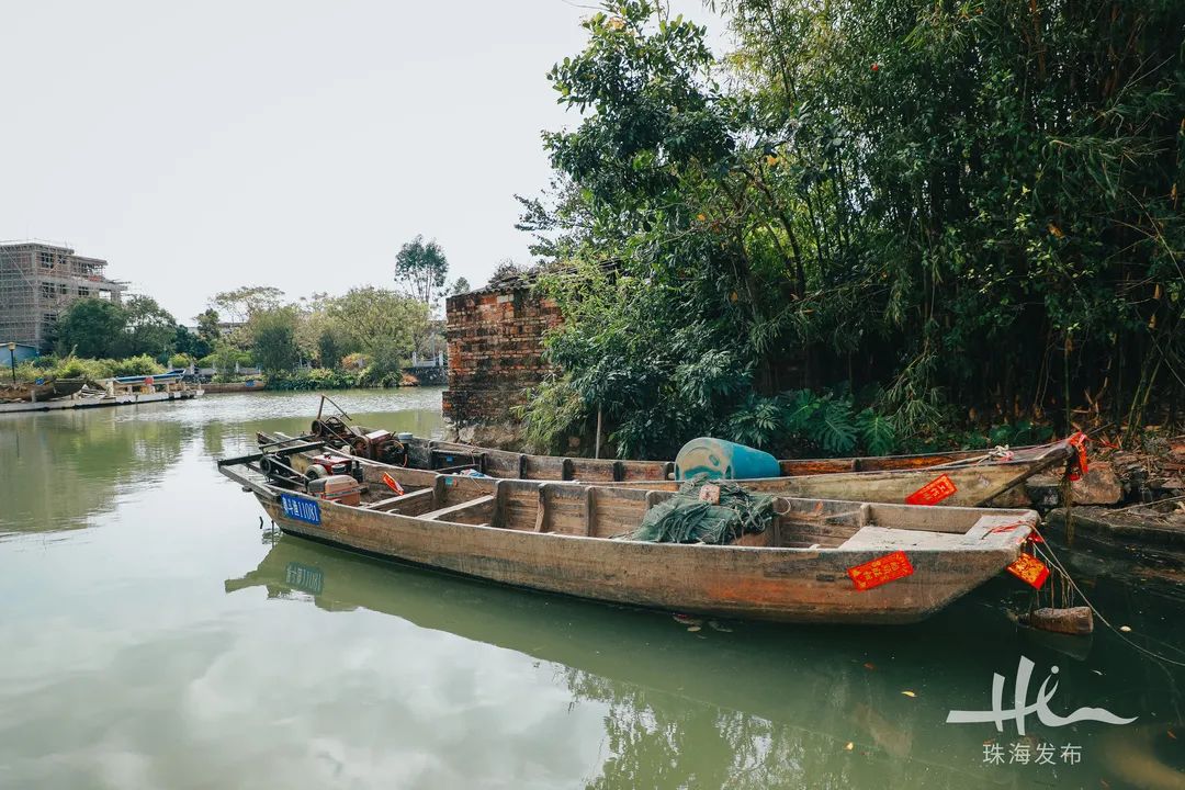 红墙绿树,漫江碧透,珠海这座古老渔村有"黄金"|珠海市_新浪财经_新浪