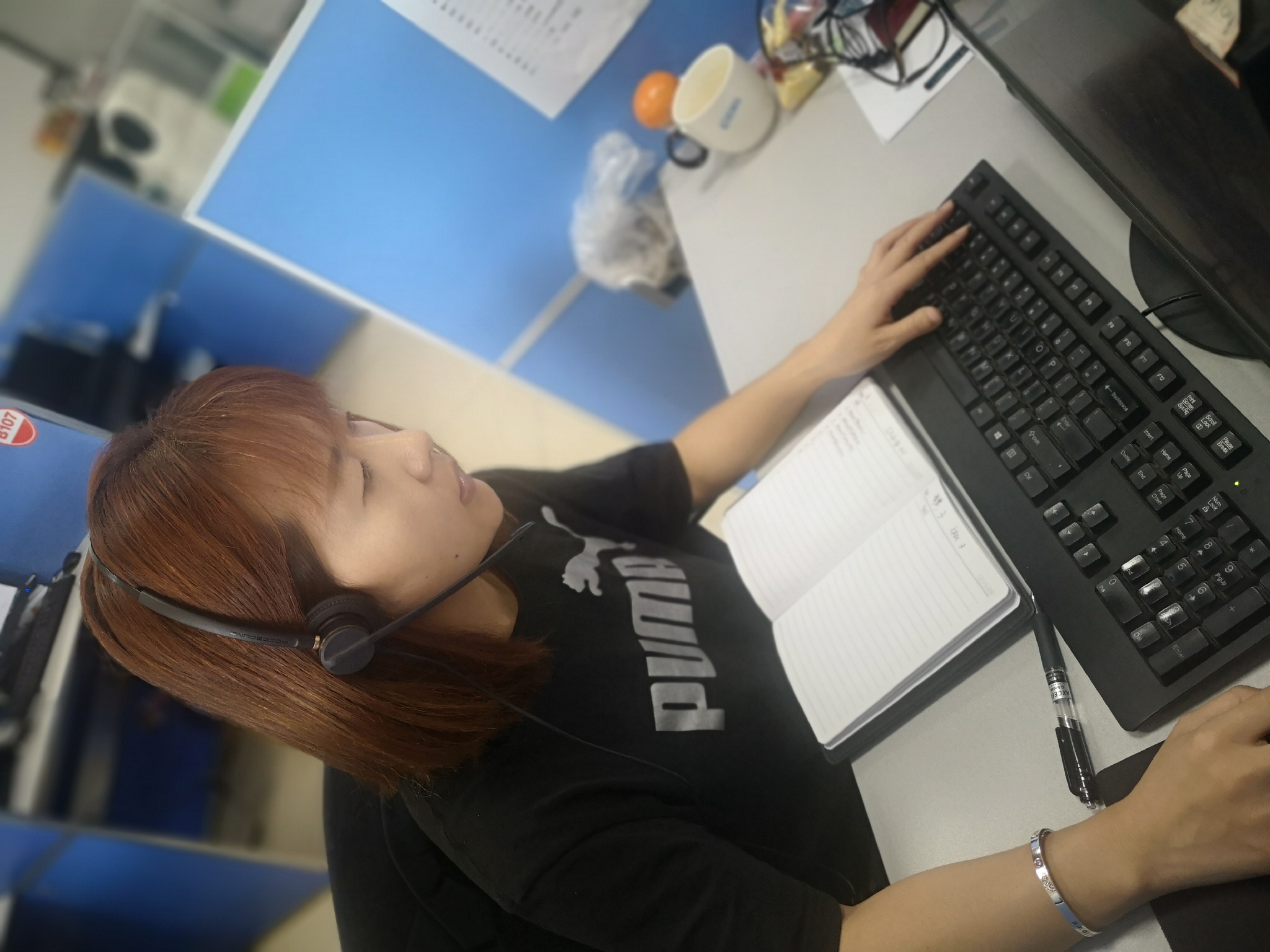 晋心战疫有一种感动叫客服在线