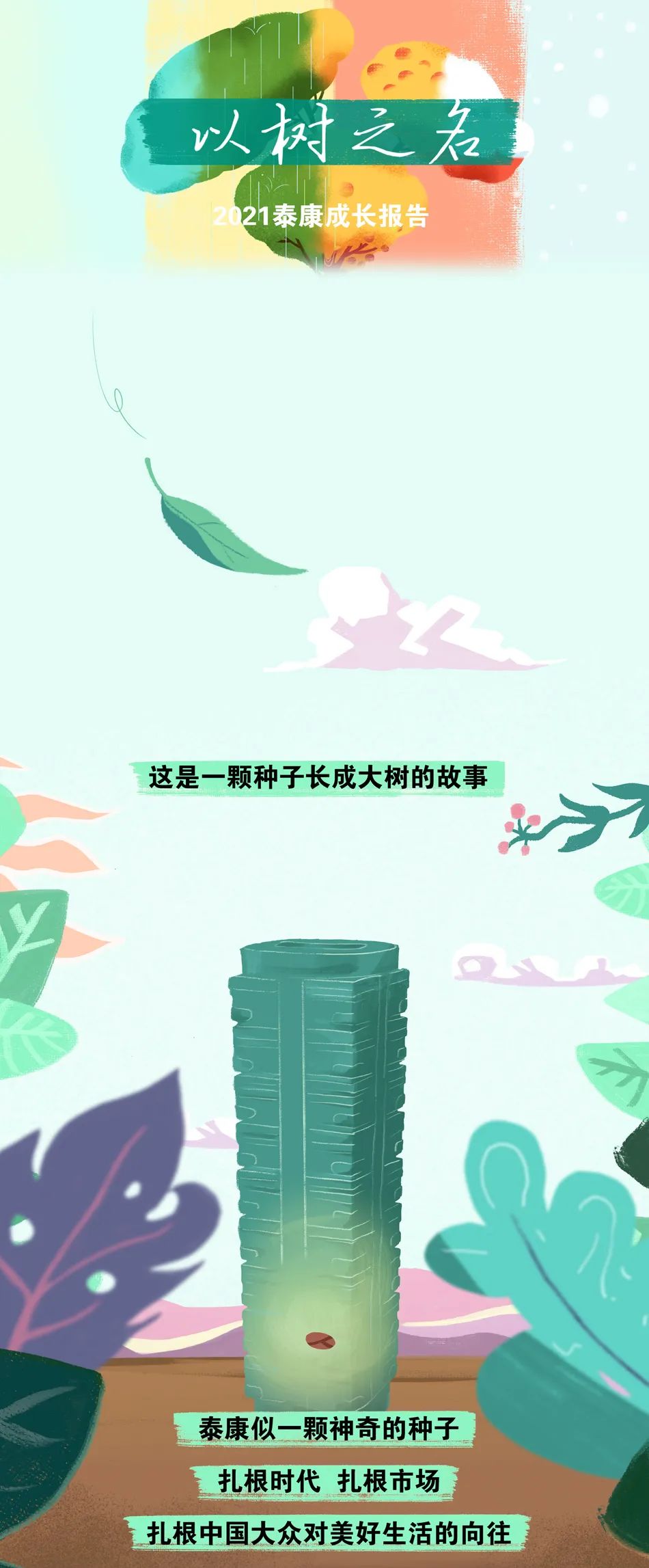 “2021泰康成长报告