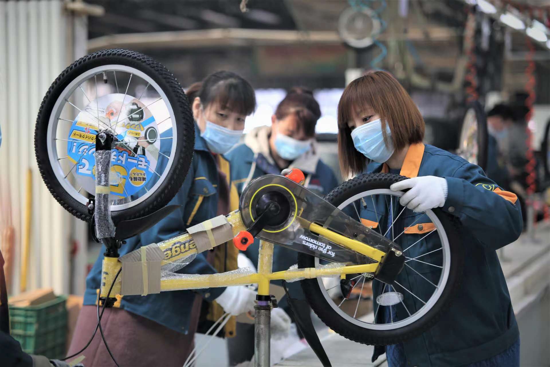 河北平乡自行车产销两旺