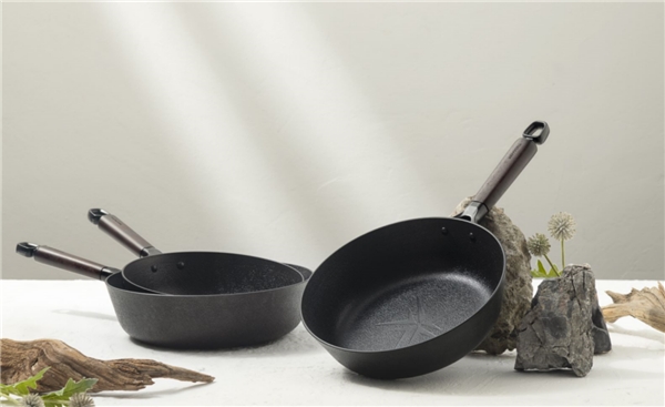 韩国不粘锅happycall新品noire黑熔岩深煎锅重磅上市