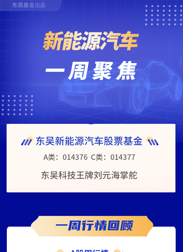 “【新能源汽车一周聚焦】疫情干扰减弱，中长期高成长逻辑不变