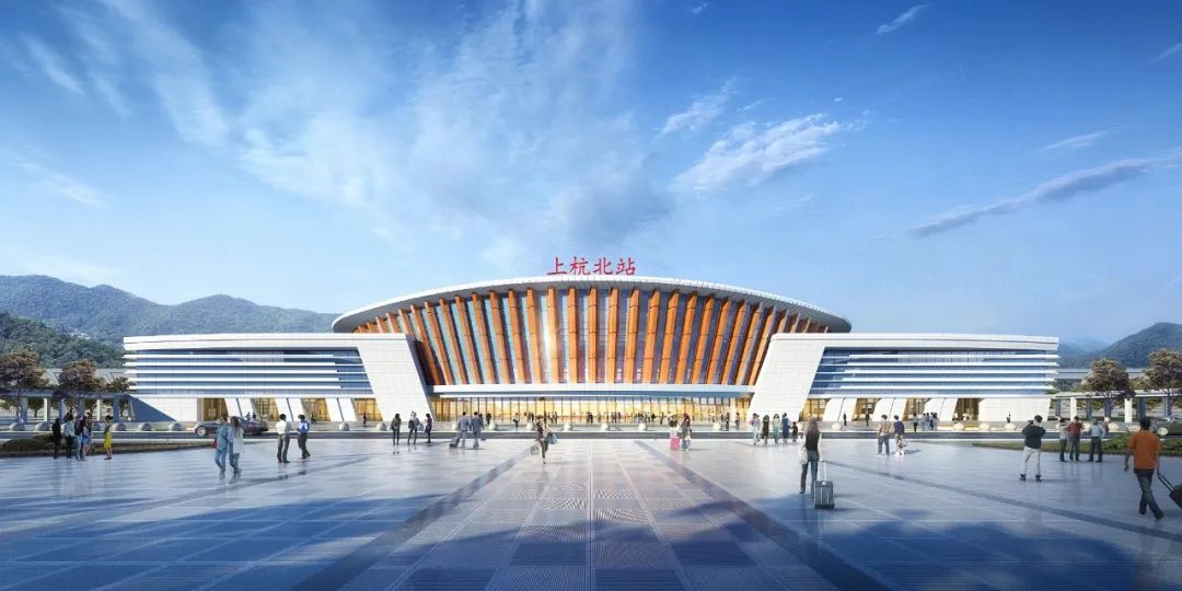 上杭北站效果图