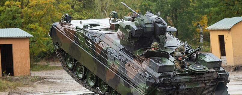 德国军备制造商可以在三周内交付第一批黄鼠狼步兵战车