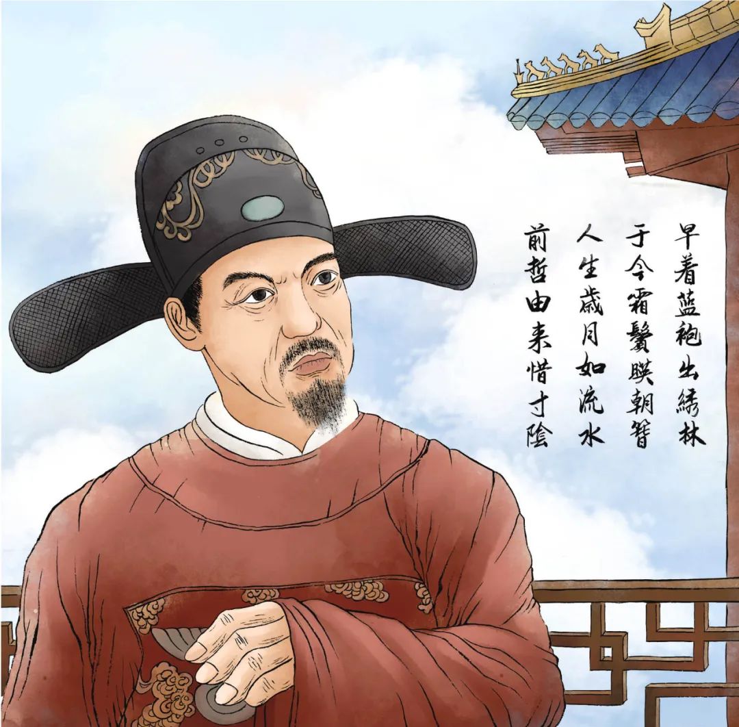 传承创新楚韵荆州原创手绘楚廉故事⑥廉吏杨溥清朗人生船头兴吟