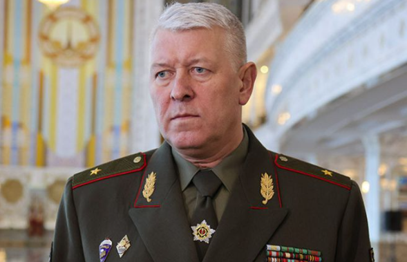 ▲白俄罗斯武装部队总参谋长维克托·古列维奇