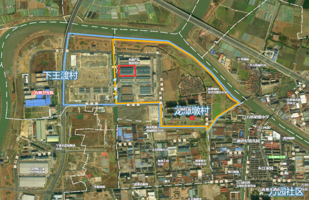 防范区2:东至横里埭村和莫家村村道,西至横张公