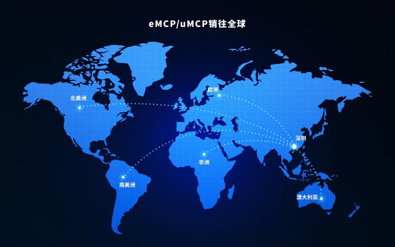 江波龙旗下foreseemcp系列重构智能移动终端存储组合