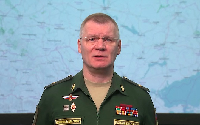 俄国防部:俄军一天消灭乌军320人 摧毁一套S