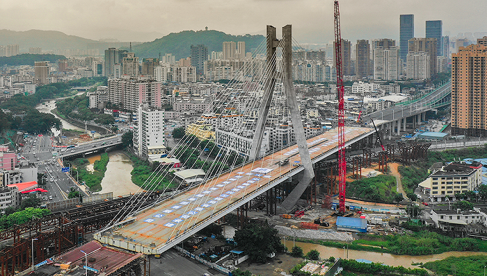 龙岩大桥简笔画图片