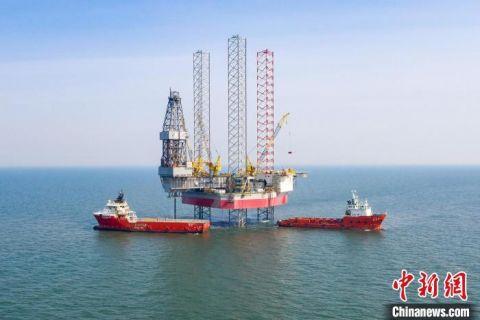 项目钻井平台全景 中海油天津分公司供图