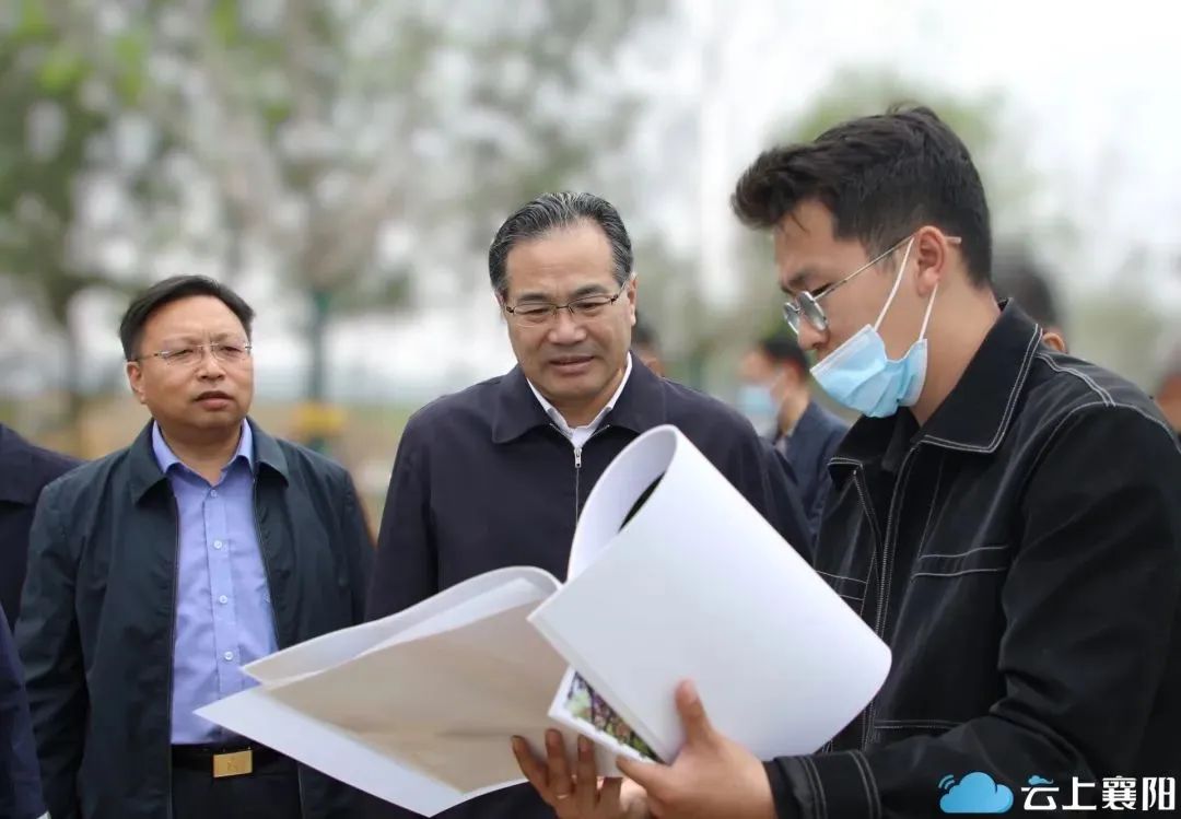 马旭明调研庞公ebd首批产业项目开工暨签约筹备情况