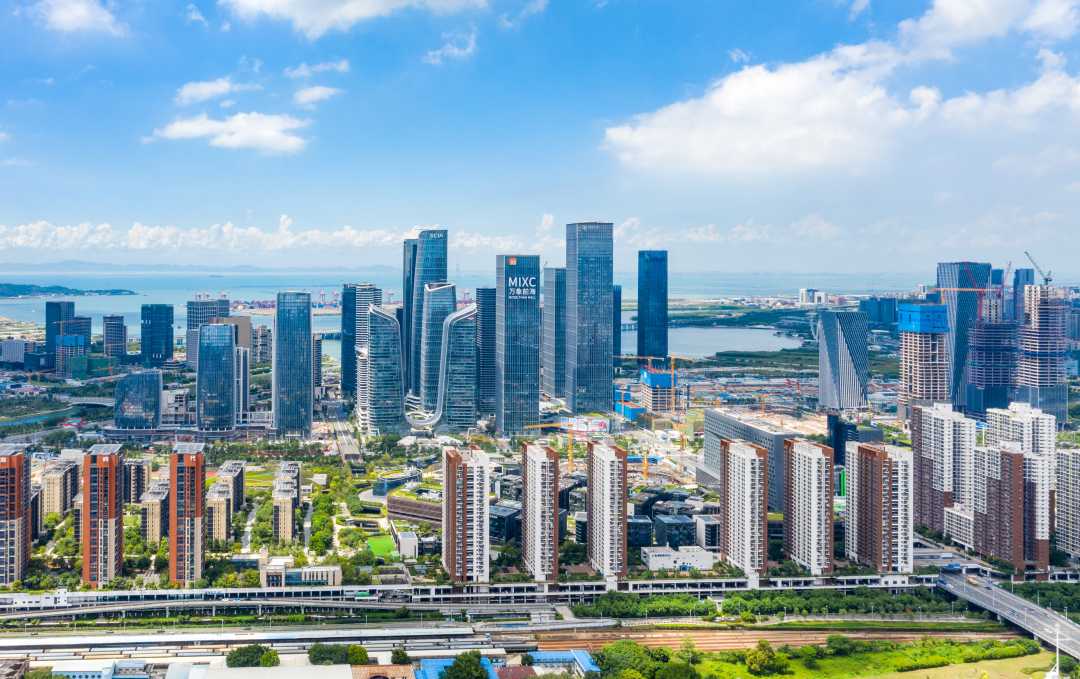 图为前海深港现代服务业合作区一角.(资料图片)