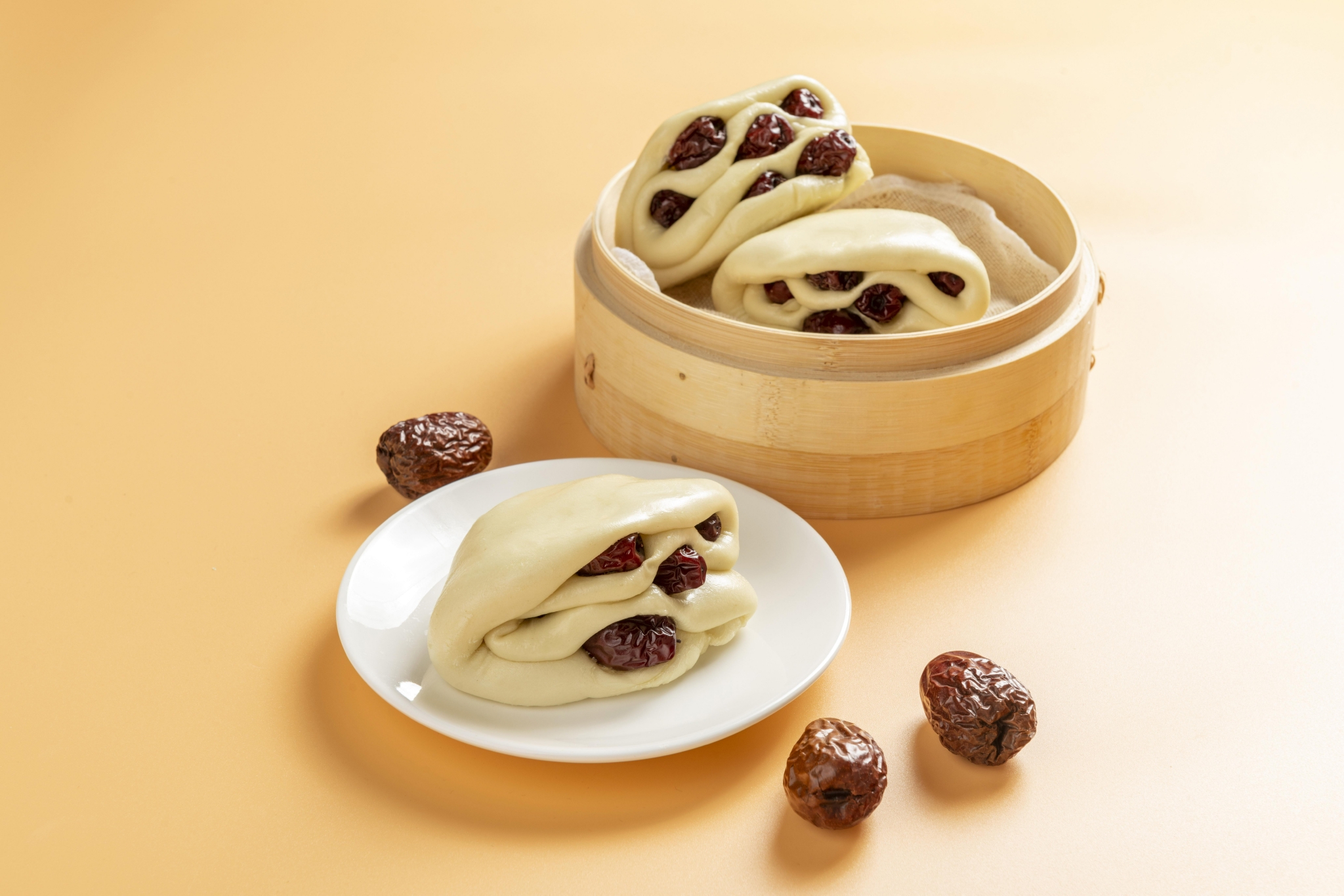 周末美食diy丨吃一块蒸枣饼享受满口香甜