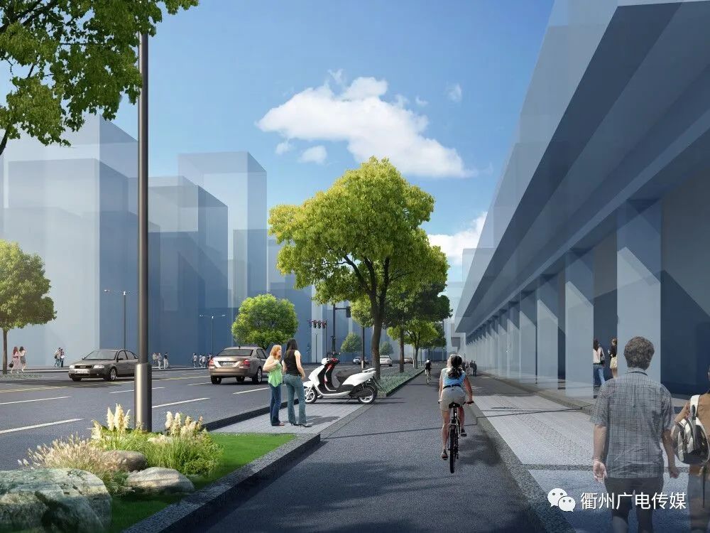 人行道改造效果图