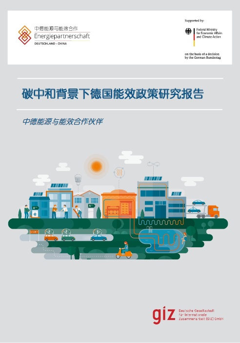 碳中和背景下德国能效政策研究报告，详述工业等领域节能案例