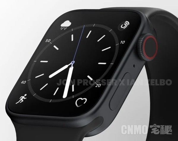 Apple Watch Series 8渲染图