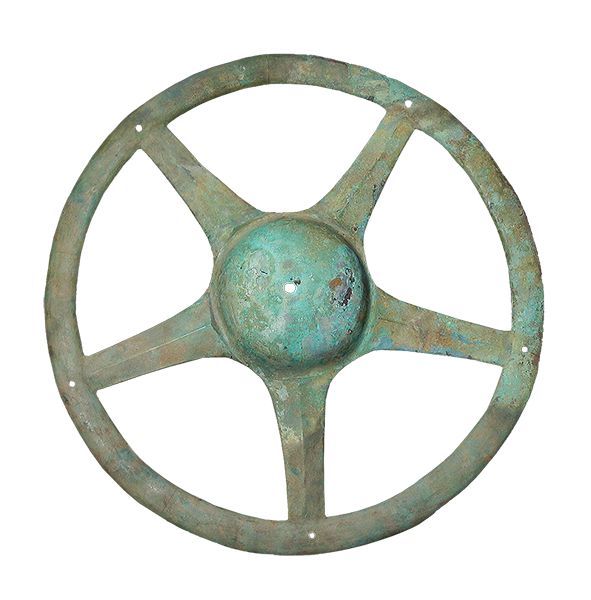 青铜太阳轮图片来源:三星堆博物馆网站