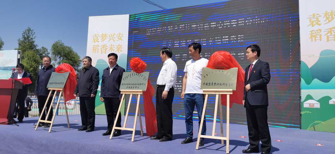 图为揭牌仪式现场. 余健摄