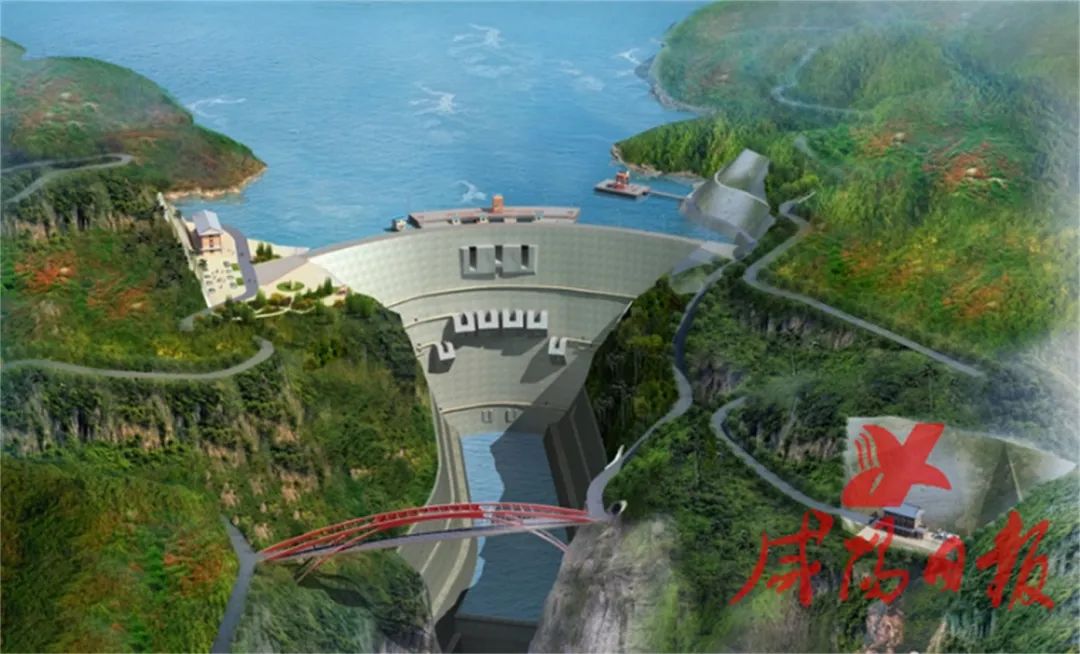 东庄水库效果图