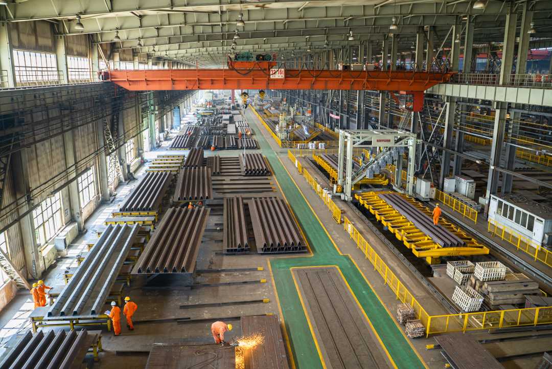 中铁山桥为摩洛哥订制的栈桥钢箱梁完成交付