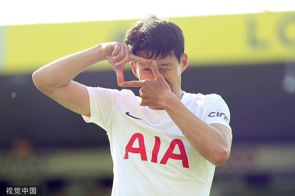 孙兴慜23球拿下英超金靴成为五大联赛首位亚洲射手王