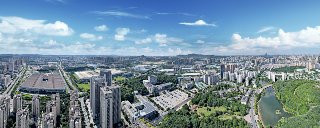 （长沙高新区航拍图 长沙高新区融媒体中心记者 周柯宇 摄）