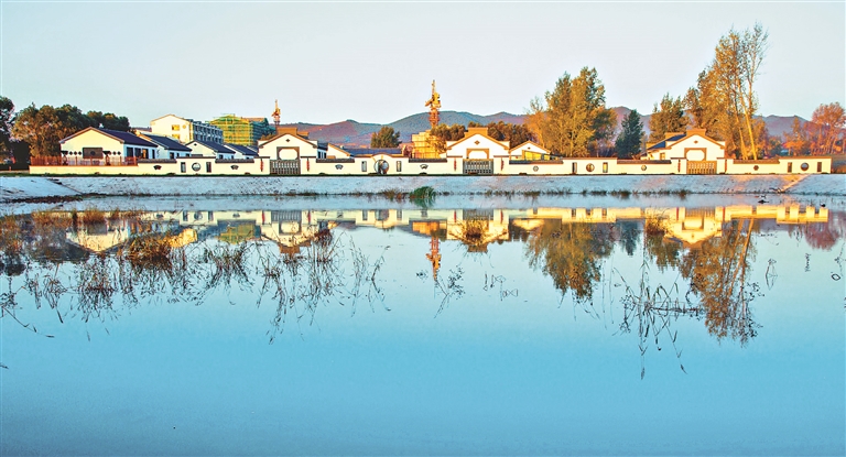 勃利元明村中草药小镇.郭新摄