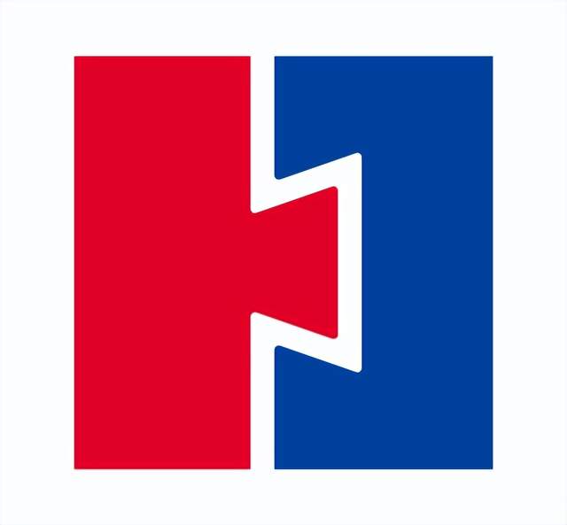 华发的logo采用了中国传统建筑中独有一个元素:榫卯结构.