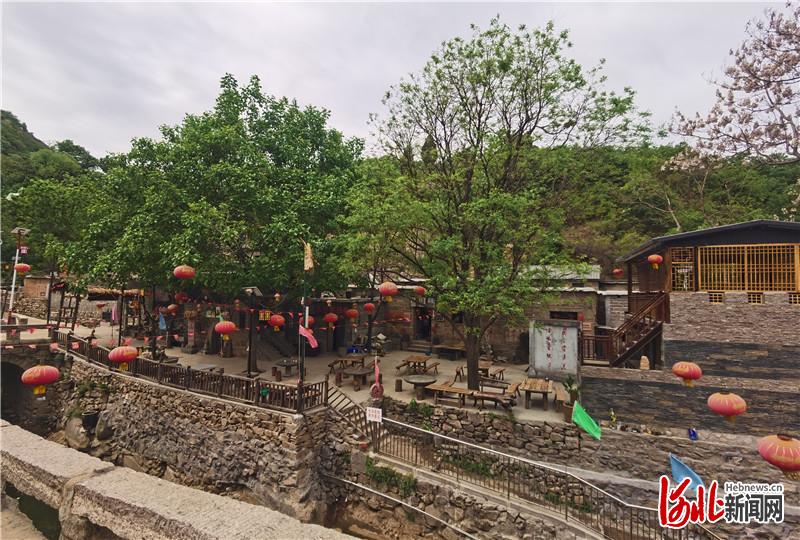 内丘县黄岔村一角. 河北日报记者邢云摄