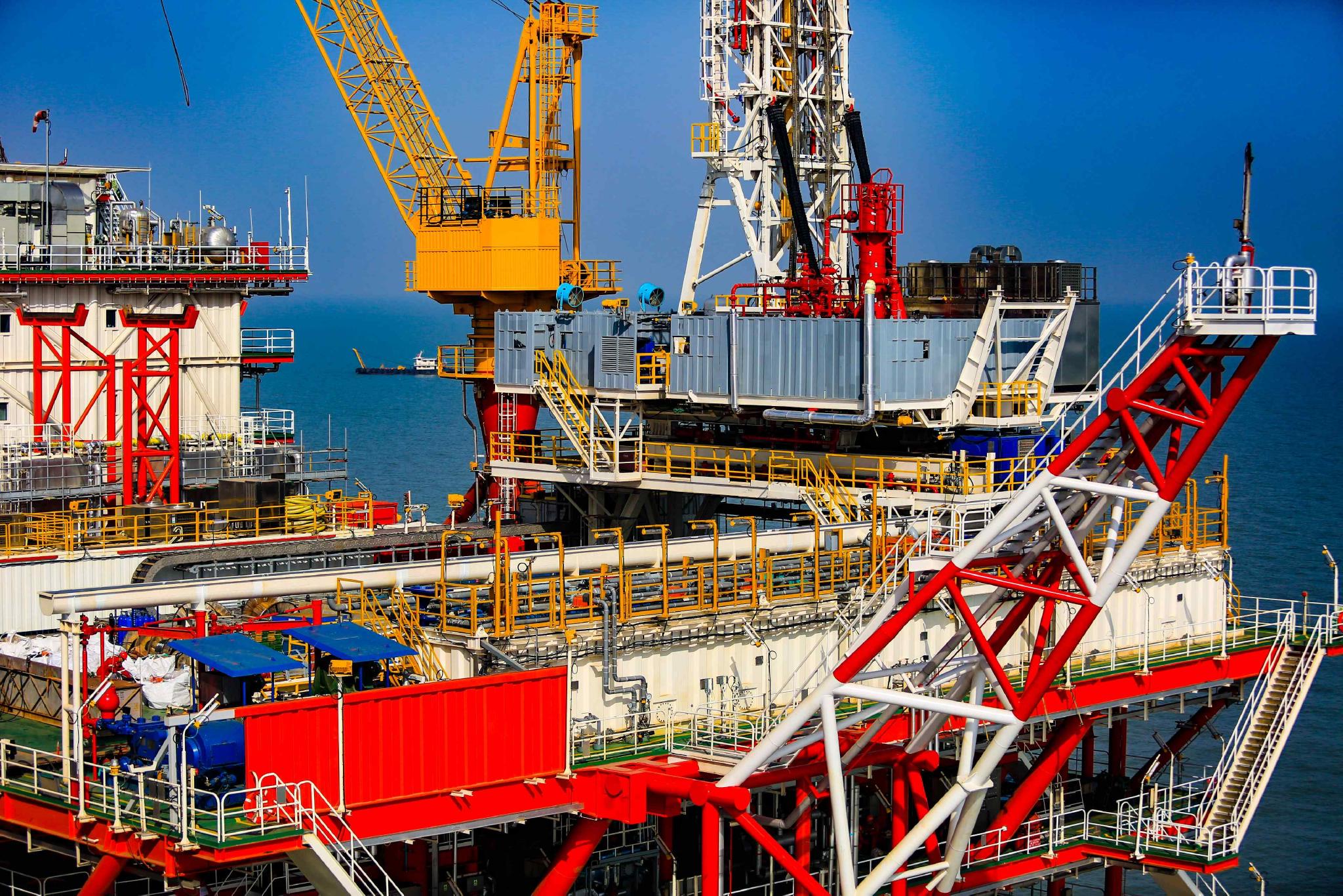 渤海湾新添一座可年产原油20万吨以上海上采油平台