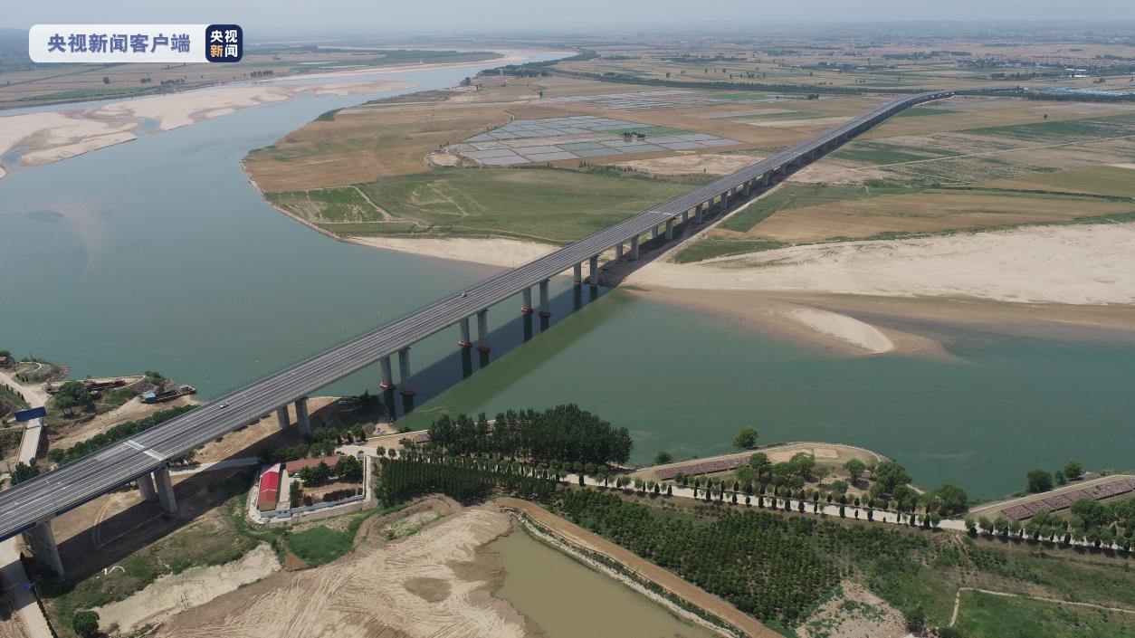 国道207线孟州至偃师黄河大桥今日正式通车