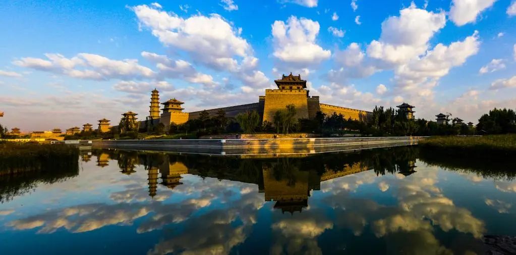 图为大同古城.新华社发(赵文贵摄)