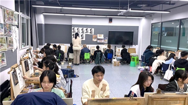 　　*唐宋画室教室图