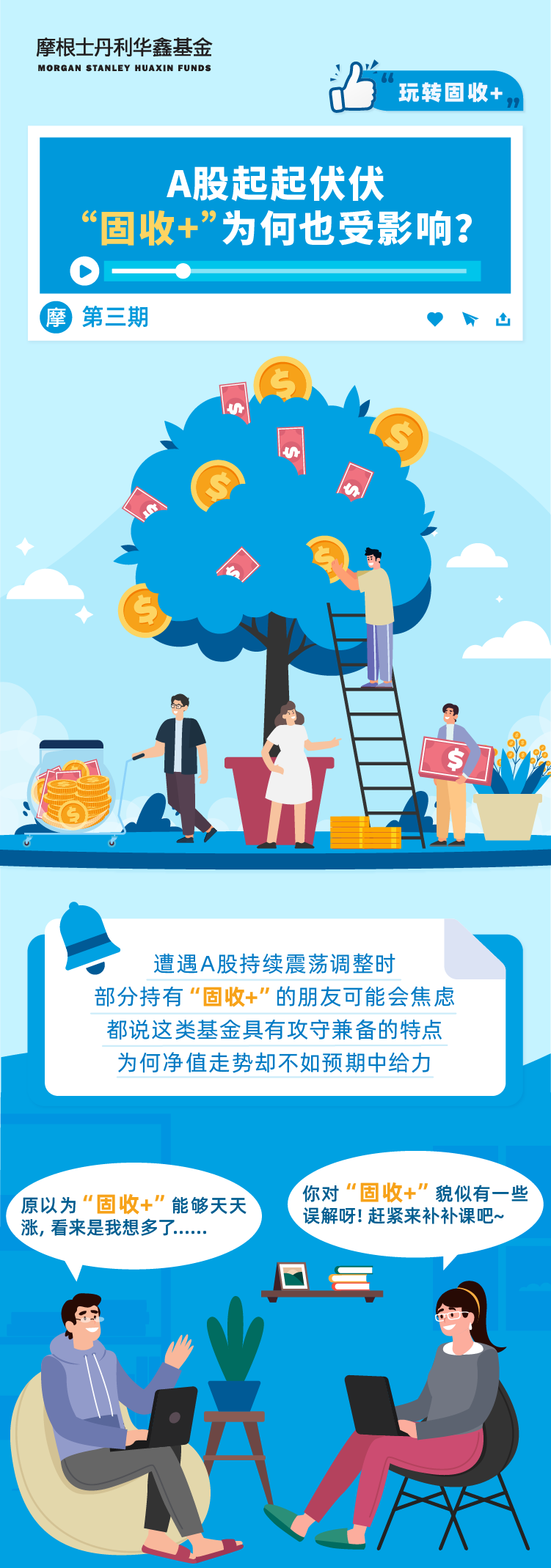 “A股起起伏伏，“固收+”为何也受影响？