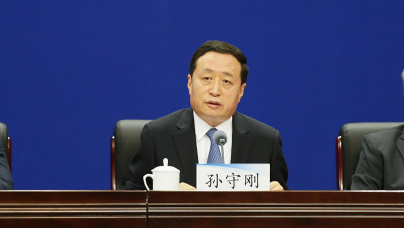 河南省委常委,常务副省长孙守刚(原震阳摄)