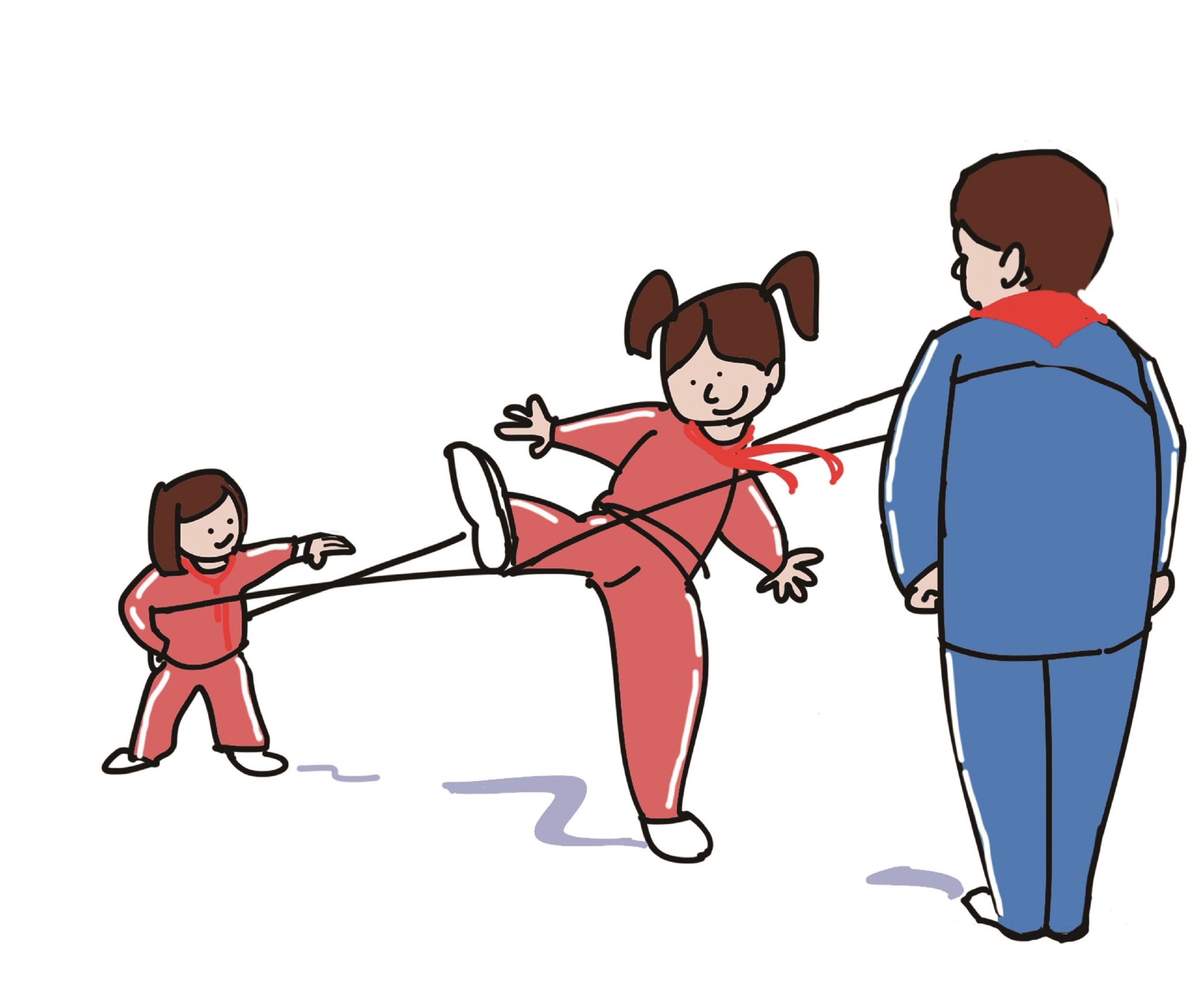 n晚报记者 陈培玉  漫画  张利昌再过几天就是六一儿童节了,最开心的