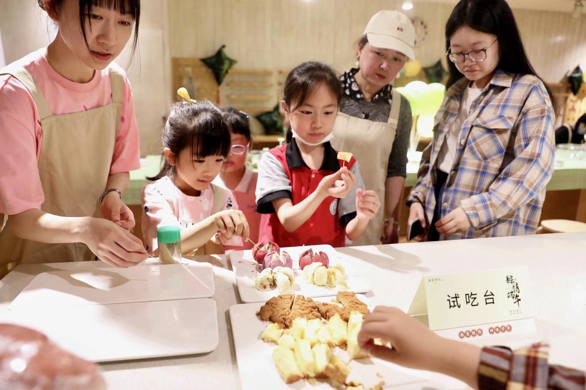 夏日之约粽情端午杭派糕点南宋胡记举办手作沙龙