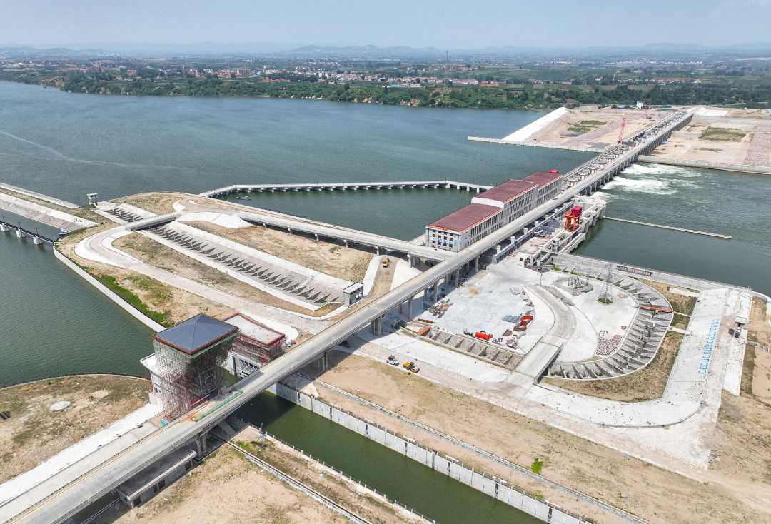 汉江雅口航运枢纽工程加紧建设