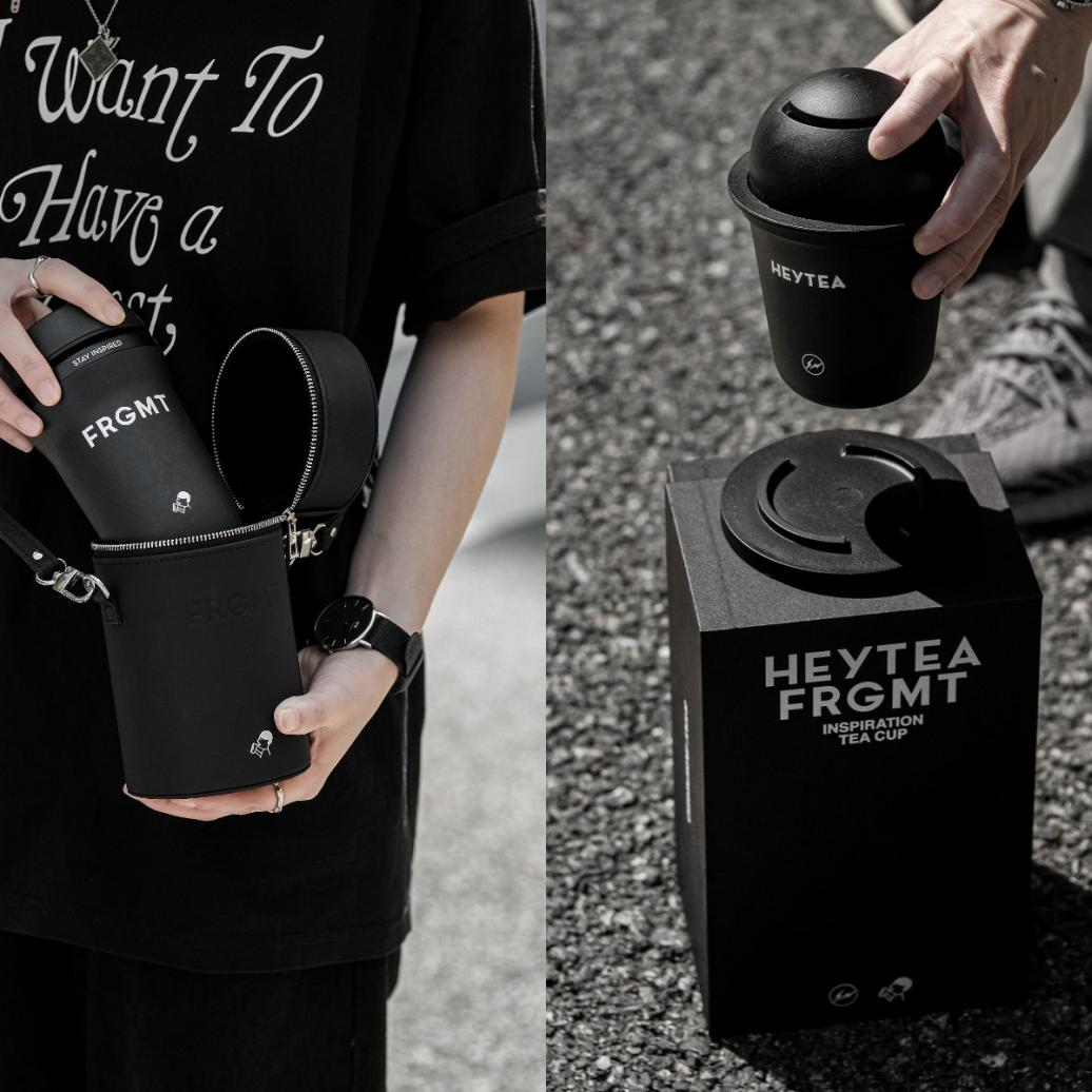 圖注：左圖為茶渣靈感隨行杯套裝，右圖為茶渣靈感多功能藝術杯套裝
