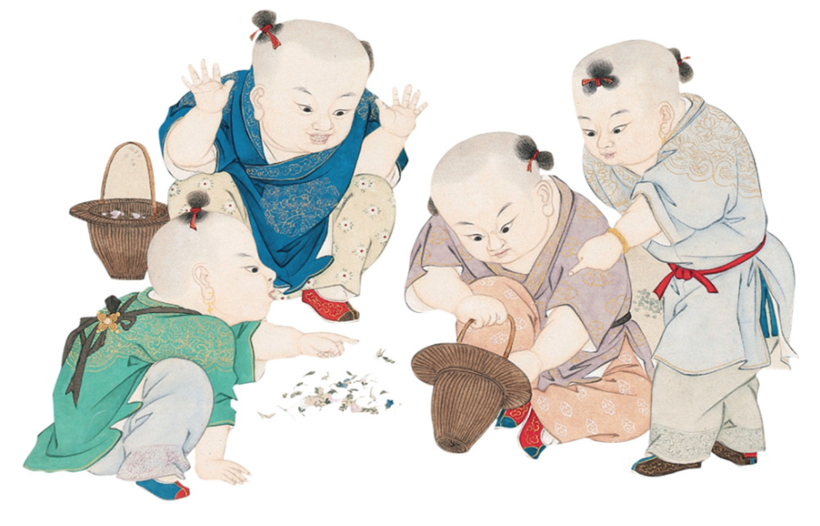 古画里也有儿童节