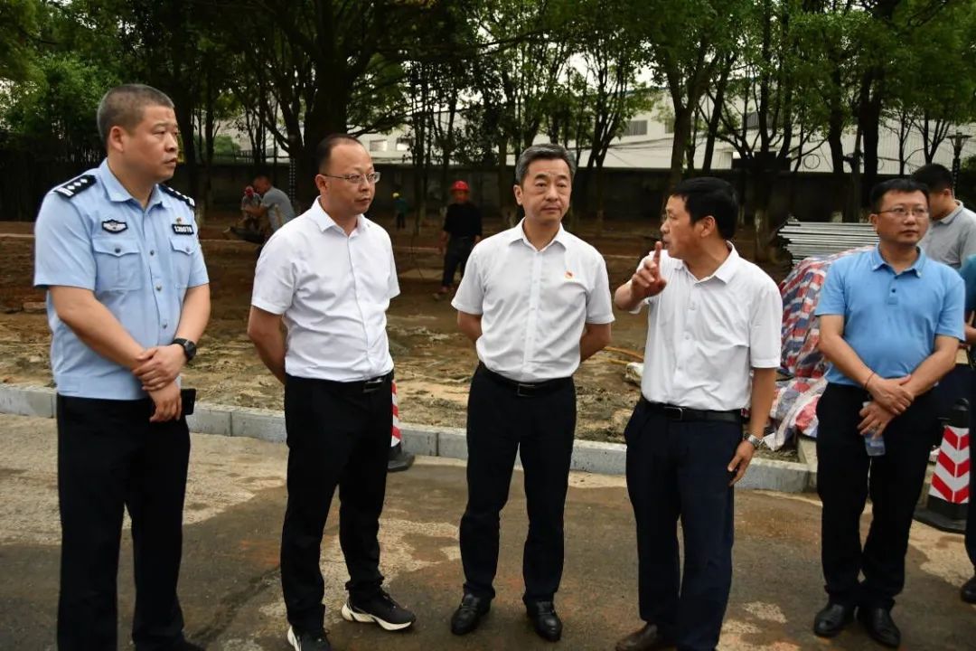 陈竞检查调研中心城区防洪排涝及城市道路移交管理工作|益阳市_新浪