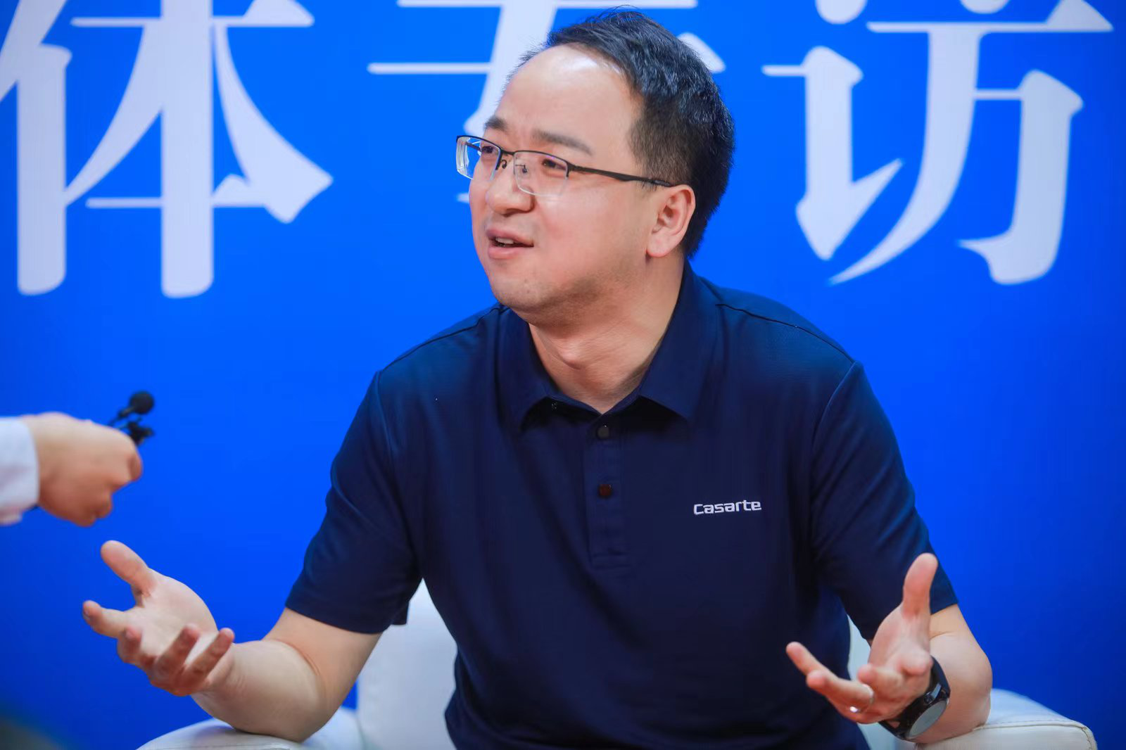 (图为海尔智家副总裁,中国区总经理徐萌)