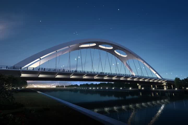 通吕运河航道整治工程全速推进 通州大桥,正场大桥6月底完成拆除工作