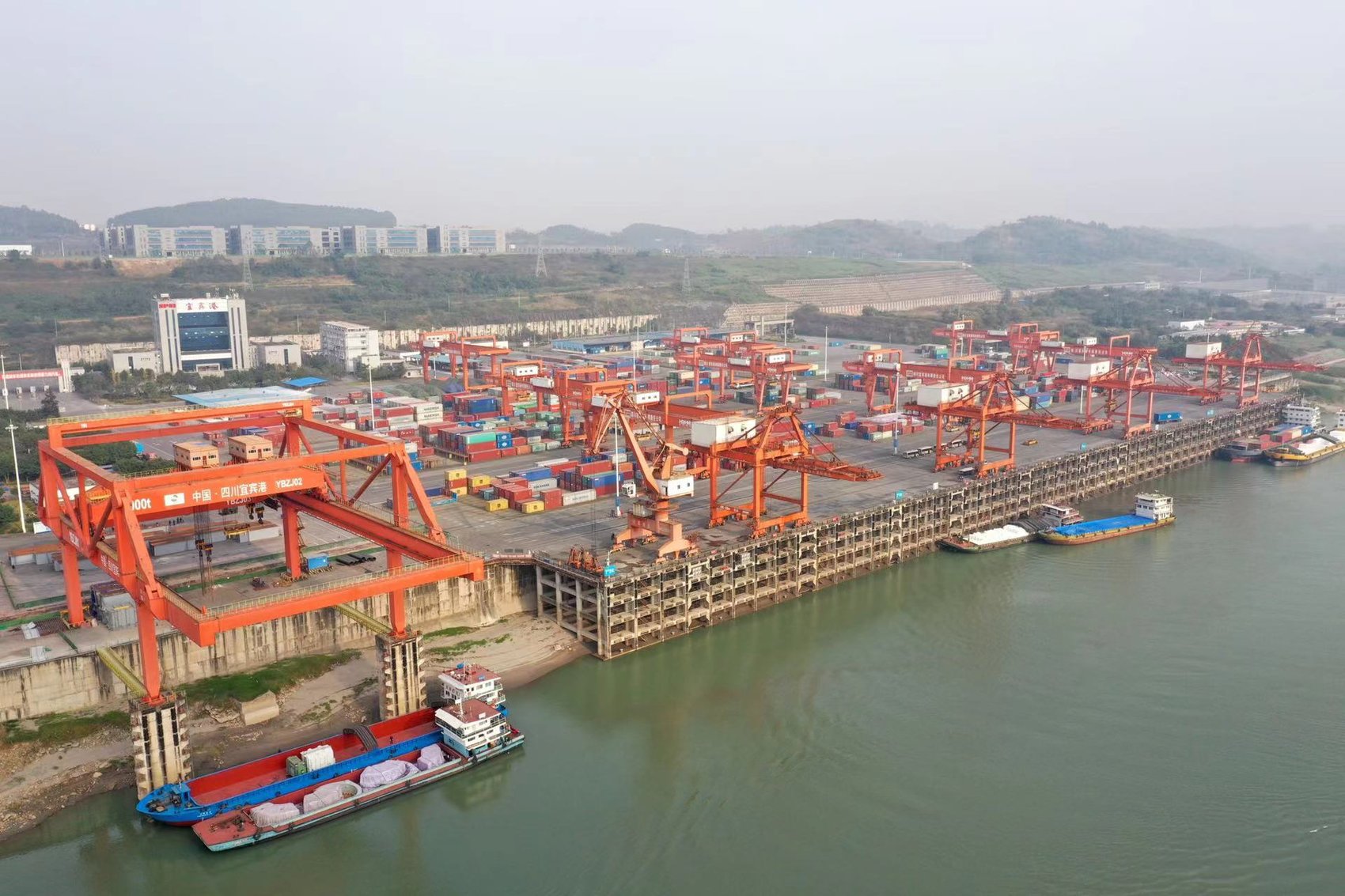 探访丨数字化转型促泸州宜宾乐山"三港一体化"运营_新浪财经_新浪网