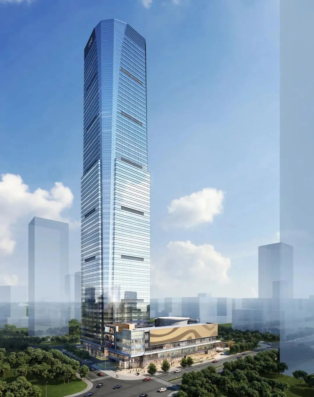 项目里程丨310米苏州环贸广场icc正式封顶