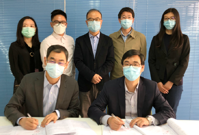 腾盛博药与清华大学，深圳三院共同签署战略合作协议。企业供图。