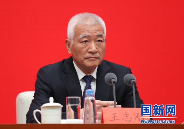图:科技部部长王志刚(徐想 摄)