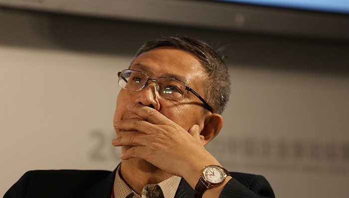 财政部财政科学酌量所原长处、中原新供给经济学酌量院首创院长贾康(贵寓图) 图片开端:人民视觉