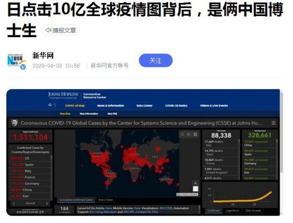 霍普金斯大学疫情数据是假的太离谱了